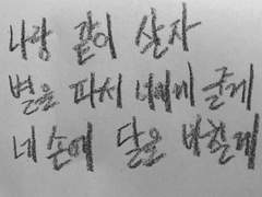 봄의 야윈 손목에 수갑이 채워진다