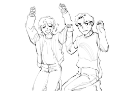 한달 낙서 모음