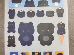 무테 스티커를 뽑자!