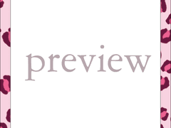 [굿노트]Leopard Note 굿노트 필기속지