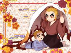 [귀멸 그림] 컬러 01