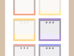 [굿노트 메모지] 과일 떡메모지 무료배포