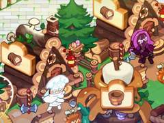 [쿠키런킹덤/우유자구]#.나무캐기