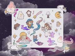 릴리밸리 꿈나라 굿노트용 스티커 판매