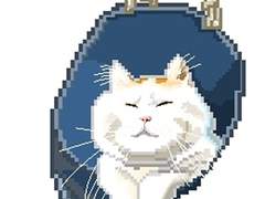 고양이 도트 스티커 도안 배포