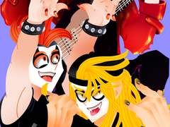 히어로써클 팬아트 백업