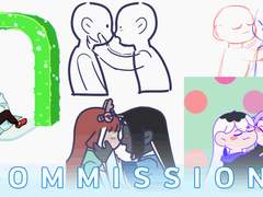 2인 고정틀 커미션!