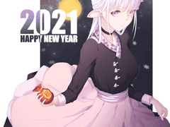 2021년 신축년 일러스트