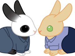 마이로리 토끼 도안