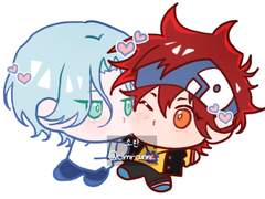 란레키 스냅스 아크릴 키링 도안