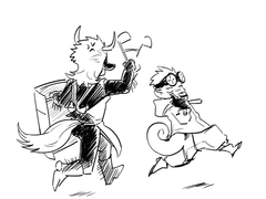 명방 마터에단 낙서 모음