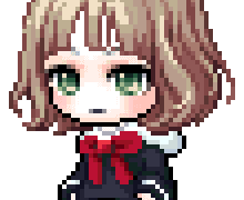 온더훅 아크릴 키링 도트 도안