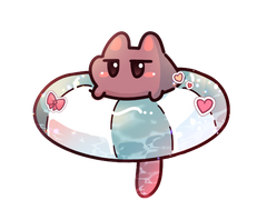 록수냥 키링 도안 배포