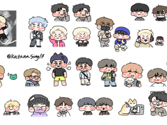 세븐틴 굿노트 스티커 배포9