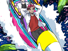 수호시은 바쿠고탁 후룸라이드