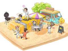 버터기다리면서 그린 그림