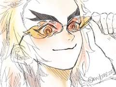 아카렌 낙서 (썬글라스)