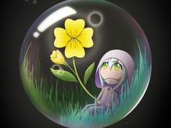 비눗방울 숲 달맞이꽃