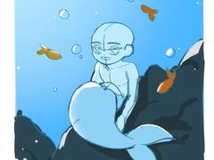 보글보글 인어 커미션