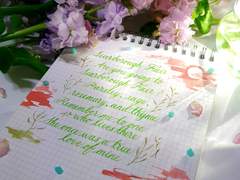 [캘리그라피] 포레스텔라[Forestella] - Scarborough Fair[스카보로 페어] 캘리그라피