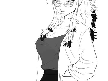 귀멸학원 렌녀 양호쌤