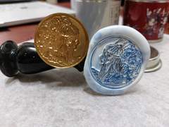 드디어 찍어본 마도조사 새 실링 왁스