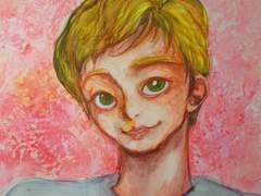 고체물감 / 8월의 소년