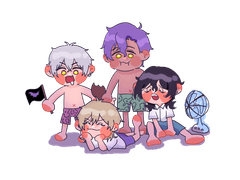 그동안 앙스타 친구들 그림