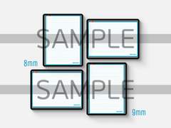 [굿노트/다이어리 속지] 심플 줄노트 01-소다파티