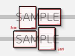 [굿노트/다이어리 속지] 심플 줄노트 01-딸기라떼