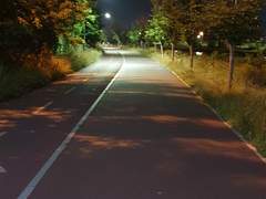 방금 밤산책하고 왔어요