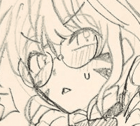 말랑 캄파 키링 굿즈 - 손그림 낙서 특전