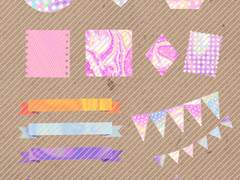 무근본 홀로그램 굿노트 스티커