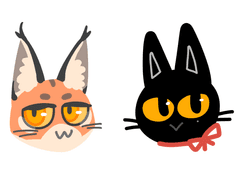 [쟌텐] 카라칼쟌&껌냥텐 키링 도안 유료 배포