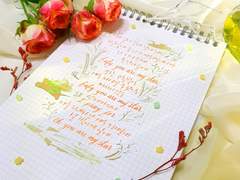 [캘리그라피] 포레스텔라[Forestella] - You Are My Star 캘리그라피