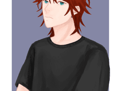 린네 생일 까먹어서 미안한 마음에 그려본 그림