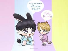🐰💜🐥 귀엽상 VS 무섭상