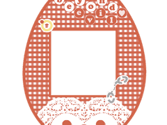 괴물 테마 다마고치 키링틀