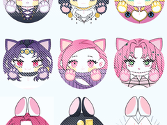 죠죠의 기묘한 모험 경단 도안 유료 배포