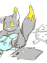 자캐소개겸 만화낙서