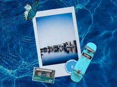 [굿노트 스티커] 여름 하이틴