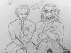 귀살대원이된 아카자와 쿄쥬로