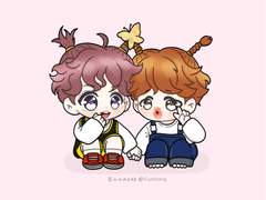 🐰💜🐥 삐삐 외계인 커플