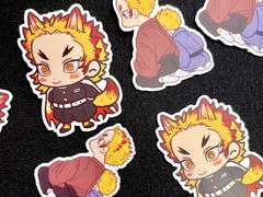 렌고쿠 키링도안(스티커 도안)