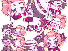 트레이&케이터 스티커 파일, 메모지 파일 배포