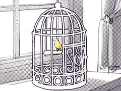 My little bird, my Larry, my love