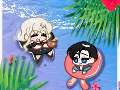 SD 여름 고정틀 커미션(x)