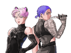 [리퀘] 히어로찜 빌런꾹