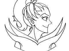 파일럿판 빌런을 그려보았다