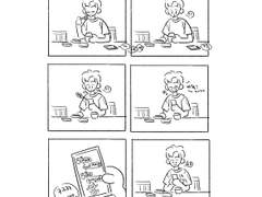 카톡하는 롱디욱맠 만화..근데이제리얼물을곁들인